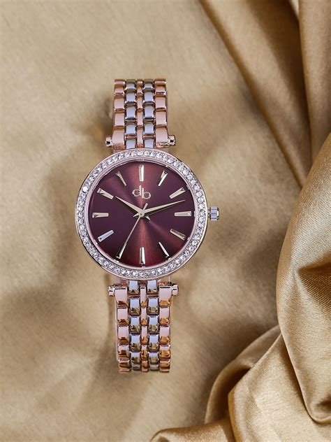 michael kors maroon watch|michael kors mini wrist watch.